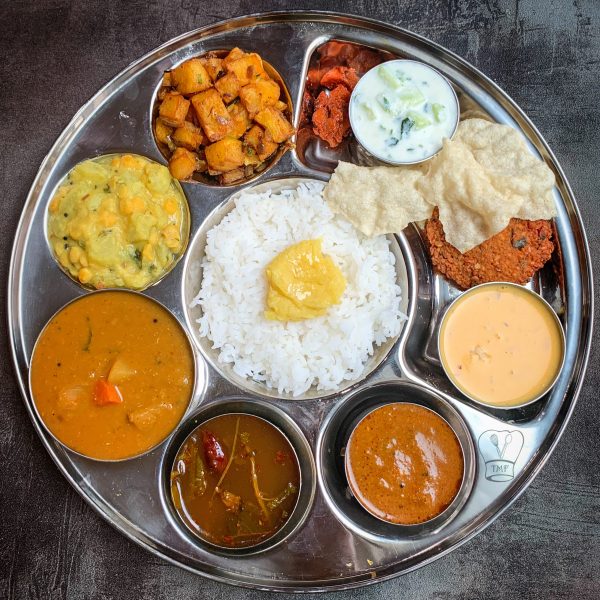 Zunka Bhakri Thali