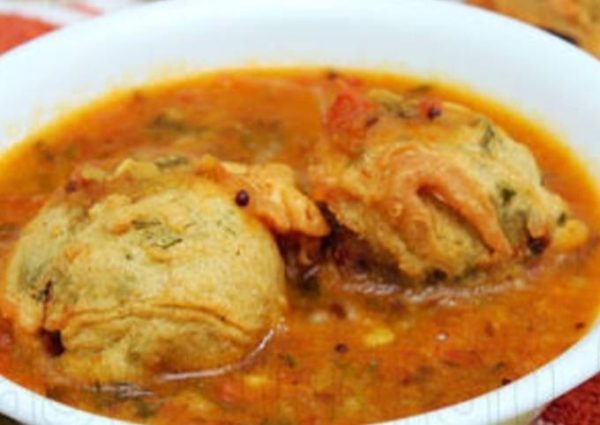Batatavada sambhar chatni
