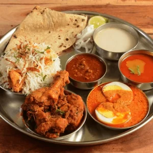 Chicken Thali
