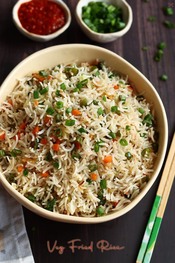 Veg hong Kong rice