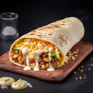 Cheese Chicken Shawarma