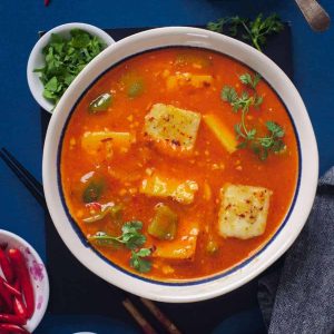 Paneer in Hot Garlic Sous