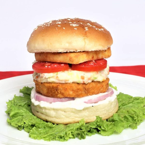 Potato Patty Cheese Burger