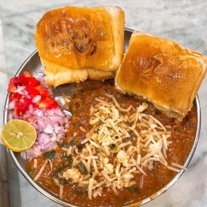 Cheese Pav Bhaji