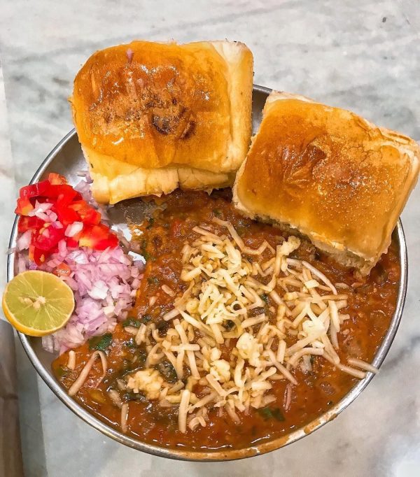 Cheese Pav Bhaji