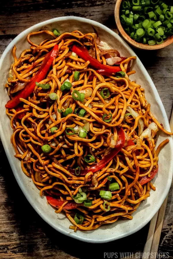 Veg Schezwan Noodles