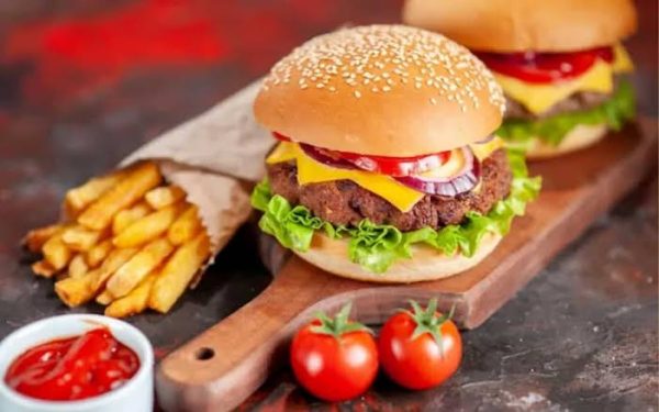Kheema Chicken Burger