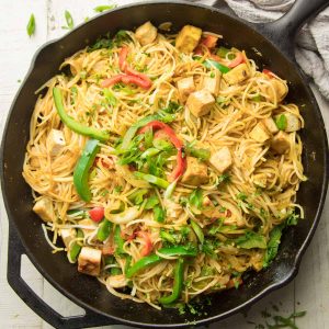 Veg Singapur noodles