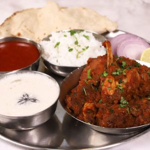 Mutton Masala Thali