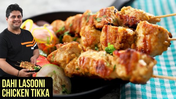 Chicken Schezwan Tikka Kabab