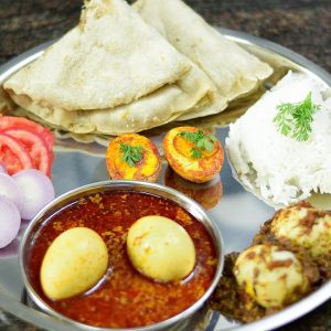 Egg Thali