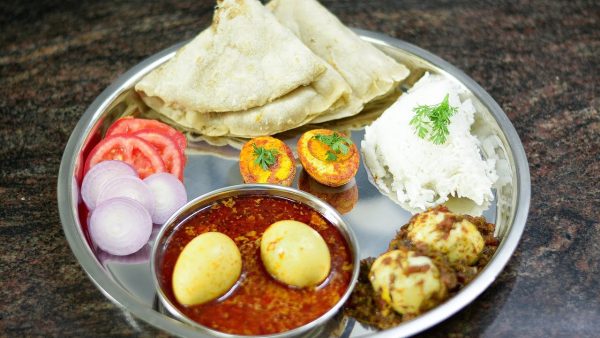 Egg Thali