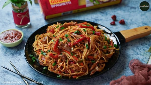 Chicken Garlic Noodles