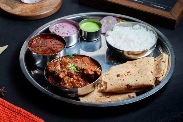 Malwani chicken Thali