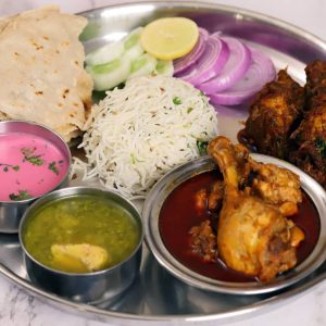 Chiken Masala Thali