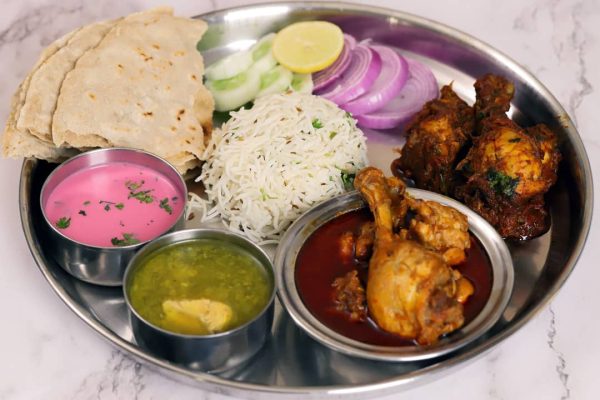 Chiken Masala Thali