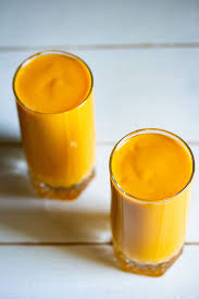 Pulp mango milkshake