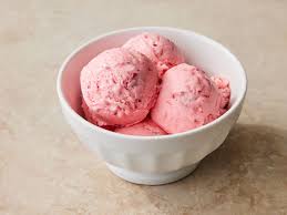 Strawberry icecream