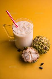 Sitafal milkshake