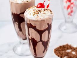 Chocolate milkshake
