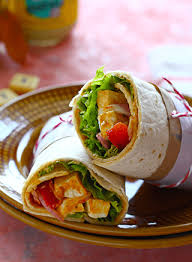Veg Tandoori wrap