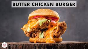 Makhani chicken sandwich