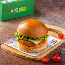 Delux veg burger