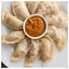 Chicken Barbeque momos (6 pcs)