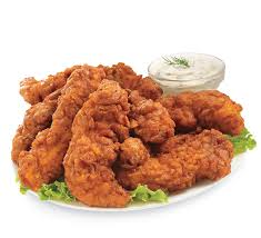 Crispy chicken burger chicken pc.strips chicken popcorn coldrink