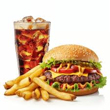 Delux veg wrap +french fries + cold Drink