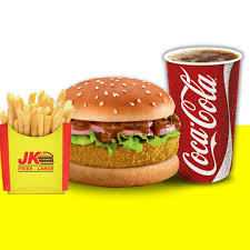 Paneer burger+ french fries +cold Drink