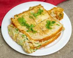 Cheese Bread Omlet