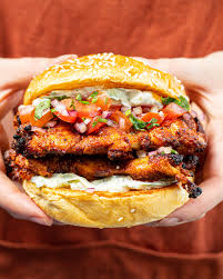 Tandoor chicken Burger