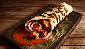 Chicken masala tikka Roll