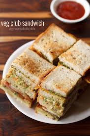 Club veg sandwich