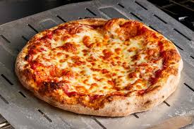 Plain cheese pizza