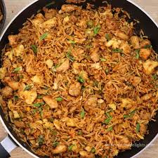Chicken Mushroom Fried Rice