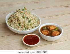 Chicken combination rice
