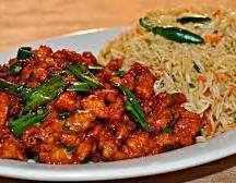 Chicken chilli rice