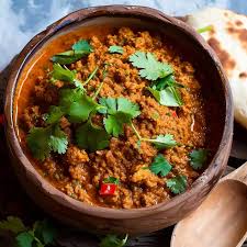 Chicken kolhapuri kheema masala