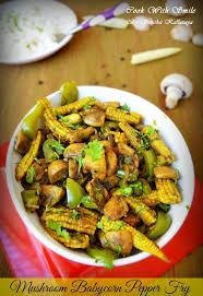 Babycorn Mushroom Masala