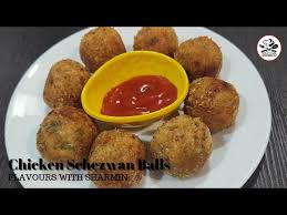 Chicken Balls in Schezwan