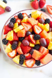 Fruit bowl salad
