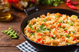 Chicken Singapore Rice