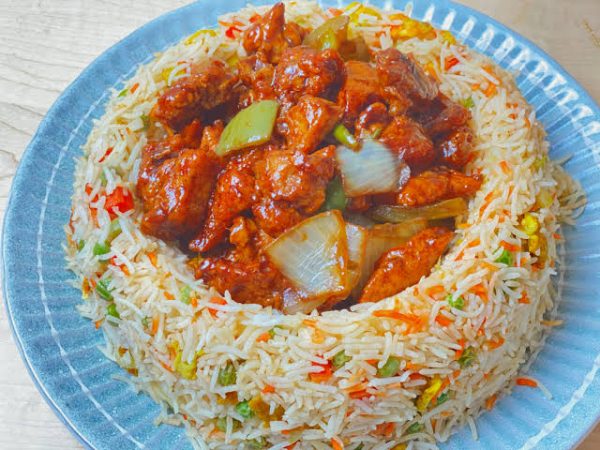 Chicken chilli rice (After 7 pm)