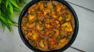 Paneer kaju matar masala