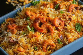 Prawns Dum Biryani