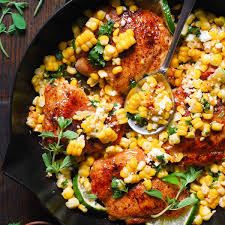 Sweet Corn Chicken / Lime Coriander Chicken