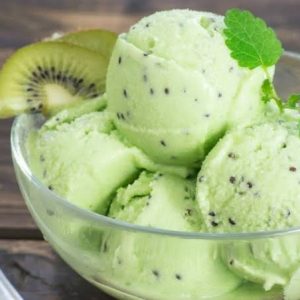 Kiwi ice cream