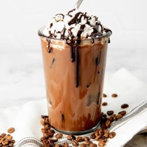 Mocha-Mocha Chocolate (Chocolate+coffee ice cream))